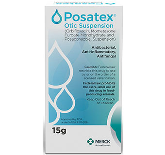 POSATEX OTIC SUSPENSION 15 GRAM RX