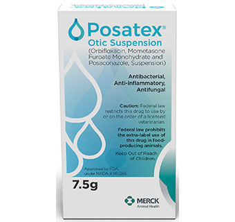 POSATEX OTIC SUSPENSION 7.5 GRAM RX
