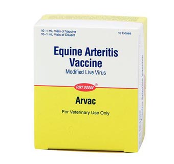 Arvac Equine Arteritis Vaccine 10 dose (10 x 1 mL)