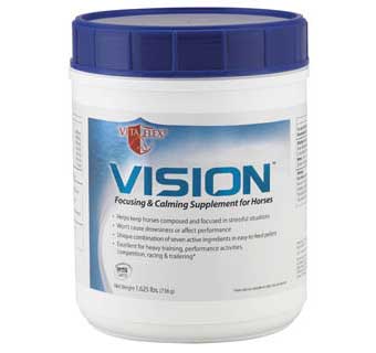VISION PELLET FOCUSING AND CALMING SUPPLEMENT  1.625 LB CAN