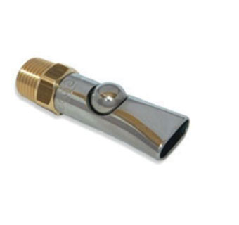 SOW NIPPLE STAINLESS STEEL/BRASS 1/2 IN