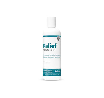 RELIEF® ANTI-ITCH SHAMPOO BOTTLE 8 OZ 1/PKG