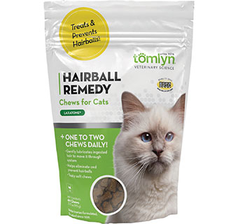 LAXATONE HAIRBALL REMEDY CHEWS FOR CATS CHICKEN FLAVOR 60 CHEWS/PKG