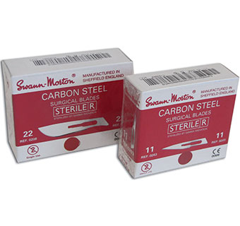 SWANN-MORTON® BLADES - CARBON STEEL #15 100/BOX