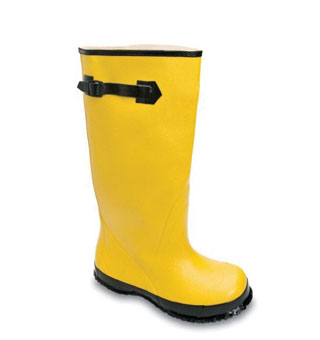 SERVUS® A380 HIGH STRAP-ON OVERBOOTS YELLOW 16 IN H SZ 15