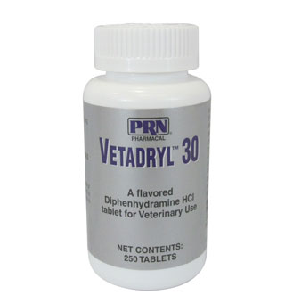 VETADRYL® (RX) - 30MG - 250/BOTTLE