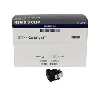 CATALYST DX® CHEMISTRY PRELOADED CLIPS NSAID 6 12/BOX (SOLD IN HAWAII ONLY)