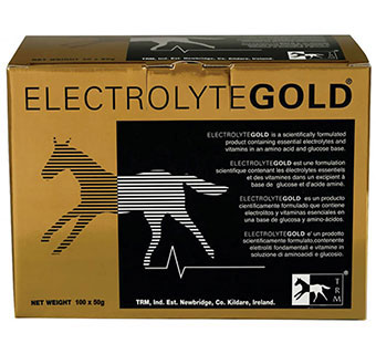 TRM ELECTROLYTE GOLD PERFORMANCE POWDER HORSE SUPPLEMENT 50 G 100/PKG