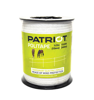 PATRIOT™ POLYTAPE 6-STRAND STAINLESS STEEL 1/2 IN W 1320 FT L