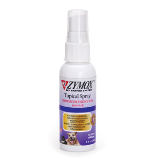 ZYMOX® ENZYMATIC TOPICAL SPRAY W/ HYDROCORTISONE 0.5% 2 OZ 1/PKG