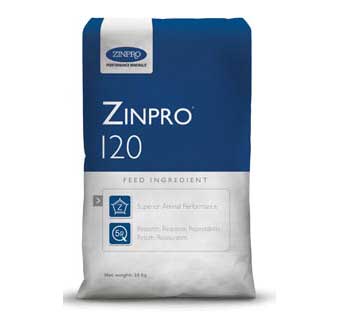 ZINPRO® 120  A NUTRITIONAL FEED INGREDIENT FOR LIVESTOCK AND POULTRY 25 KG