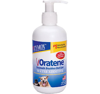 ORATENE® ENZYMATIC WATER ADDITIVE FOR CATS & DOGS 8 OZ 1/PKG