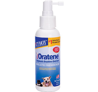 ORATENE® ENZYMATIC BREATH FRESHENER FOR CATS & DOGS 4 OZ 1/PKG