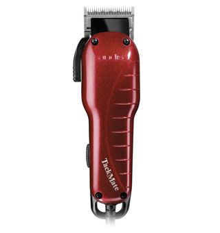 TACKMATE® US-1 ADJUSTABLE BLADE EQUINE CLIPPER 7 IN L METALLIC RED