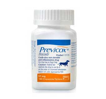 PREVICOX® (FIROCOXIB) 57 MG 180/BOTTLE (RX) (SOLD IN HI ONLY)