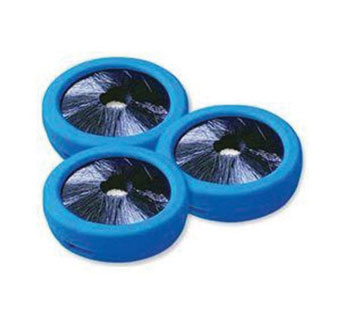 AMBIC® DIPMIZER ROUND CAP BLUE 3/PKG