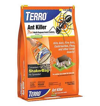 TERRO® ANT KILLER PLUS OUTDOOR GRANULAR 3 LB 6/CS