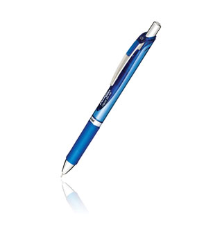 ENERGEL®RTX LIQUID GEL PEN MEDIUM POINT NEEDLE BLUE 12/PKG
