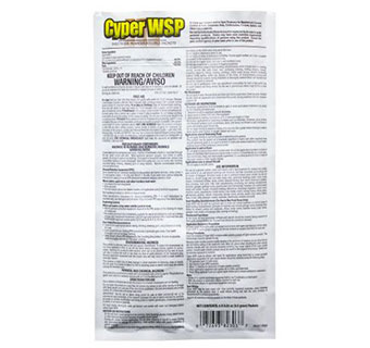 CYPER WSP INSECTICIDE - 4 X 9.5GM