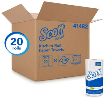 SCOTT® KITCHEN ROLL PAPER TOWEL 11 IN L X 8.78 IN W 128 SHEET/RL