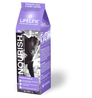 LIFELINE NOURISH COLOSTRUM REPLACER 100 G 1.1 LB - Animal Health ...