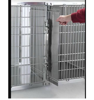 KENNEL CAGE DIVIDER FOR 30 IN DOUBLE DOOR CAGE