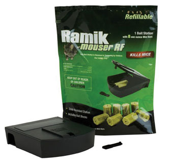RAMIK® MOUSER REFILLABLE BAIT STATION 8 OZ