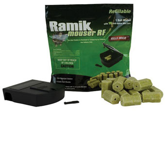 RAMIK® MOUSER REFILLABLE BAIT STATION 16 OZ