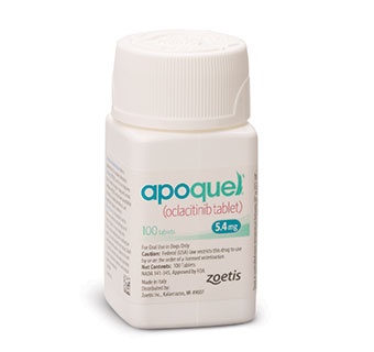 APOQUEL® (OCLACITINIB TABLET) 5.4 MG 100 COUNT (SOLD IN HAWAII ONLY)