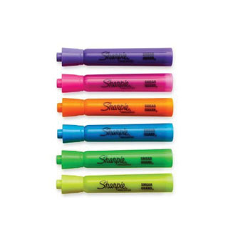 SHARPIE® TANK HIGHLIGHTER 6/PKG