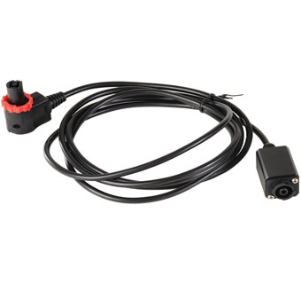 EXTENSION CORD 118 IN L BLACK CONNECTOR