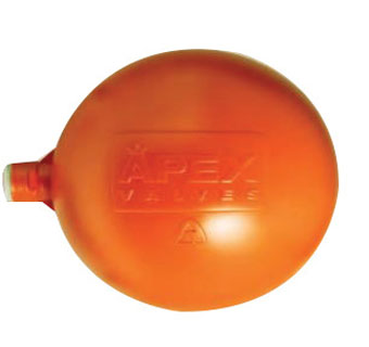 APEX® XTRAFLO FLT BALL FLOAT 6 IN DIA BLACK