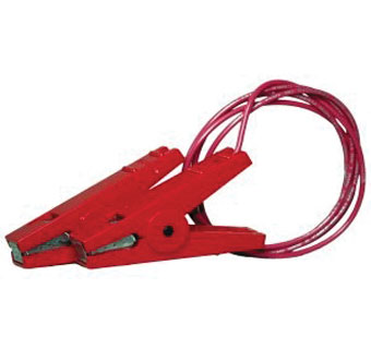 ALLIGATOR CLAMP POWER CONNECTOR WITH 32 IN CORD
