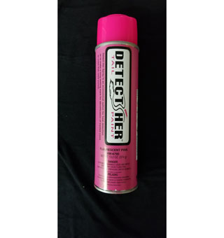 DETECT-HER™ UPRIGHT TIP TAIL PAINT SPRAY 500 ML FLUORESCENT PINK