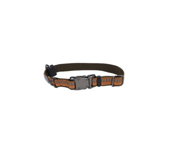K9 EXPLORER® 36923 ADJ REF COLLAR 18 - 26 IN X 1 IN CAMPFIRE ORANGE