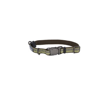 K9 EXPLORER® 36422 ADJUSTABLE REFLECTIVE COLLAR 8 - 12 IN X 5/8 IN FERN