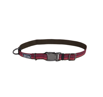 K9 EXPLORER® 36923 ADJ REF COLLAR 18 - 26 IN X 1 IN BERRY
