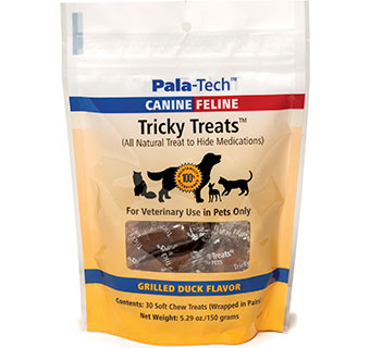 TRICKY TREATS™ W/MOS MAX FOR PETS GRILLED DUCK (ALLERGY FORMULA) 30/PKG
