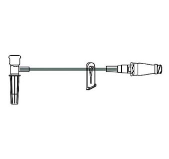 MICROCLAVE® T-CONNECTOR LARGE BORE LUER LOCK 7 IN 1/PKG