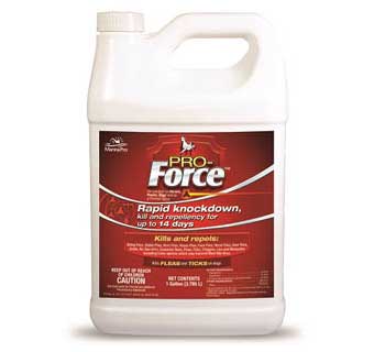 PRO FORCE FLY SPRAY (PERMETHRIN, PYRETHRIN) GALLON 