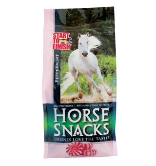 START TO FINISH HORSE SNACKS PEPPERMINT FLAVOR 5 LB BAG