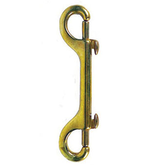 VOLTHA™ DOUBLE-ENDED BOLT SNAP SOLID BRASS 4 IN L 57 LB