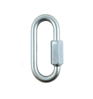 VOLTHA™ QUICK-LINK CONNECTOR SILVER ZINC-PLATED 3/16 IN 600 LB