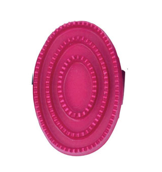 CURRY COMB SOFT RUBBER 6 IN RED