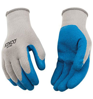 1791 WORK GLOVES BLUE/GRAY L