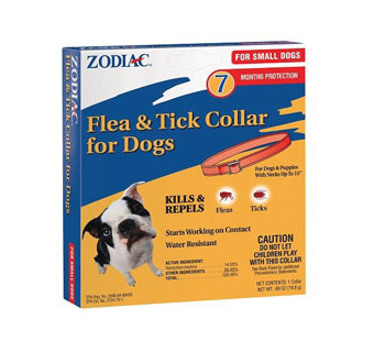 ZODIAC® FLEA & TICK COLLAR >12 WEEKS ALL AGES SMALL DOGS WITH NECKS UPTO 15 IN