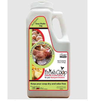FRESH COOP™ ODOR CONTROL 7 LB JUG WITH SHAKER LID 1/PKG