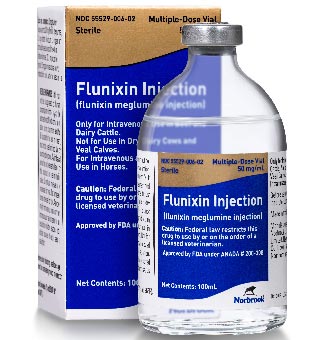 FLUNIXIN INJECTION (FLUNIXIN MEGLUMINE INJECTION) 100 ML 1/PKG (RX)