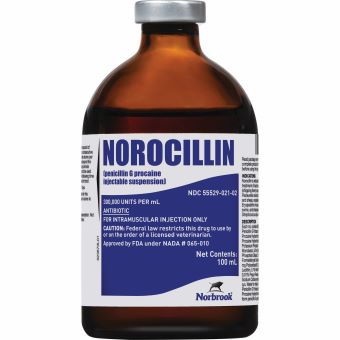 NOROCILLIN® (PENICILLIN G PROCAINE INJECTABLE SUSPENSION) 100 ML 1/PKG