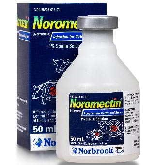 NOROMECTIN® (IVERMECTIN) INJECTION 1% 50 ML 1/PKG - Animal Health ...